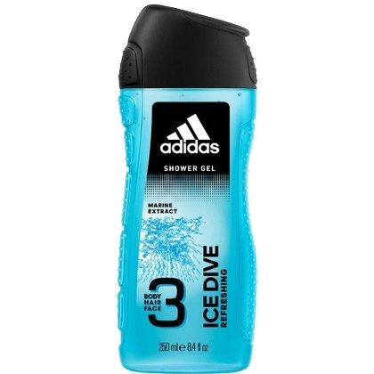 Adidas Douche & Shampoo Men - Ice Dive 250 ml.