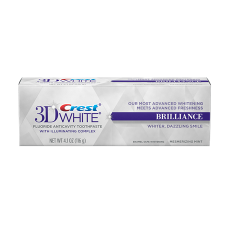 Crest 3D White Brilliance White Toothpaste 4.1oz (116g)
