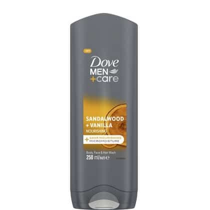 Dove Douchegel Men - Sandalwood & Vanilla 250 ml.