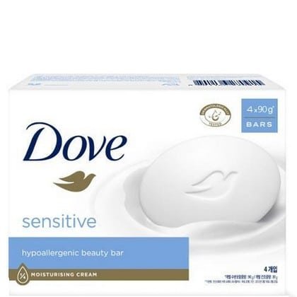 Dove Zeep - Sensitive 4 x 90 gr.
