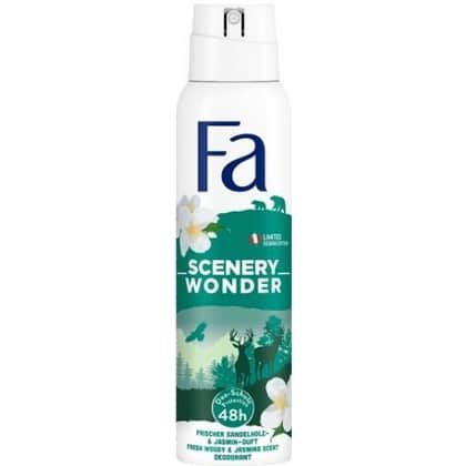 Fa Deospray - Scenery Wonder Sandelwood & Jasmijn 150 ml.