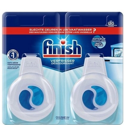 Finish Vaatwasmachine - Duo-Pack Deo Anti-Odeurs 2 x 4 ml.