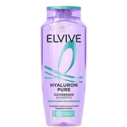 L'Oreal Elvive Shampoo - Hyaluron Pure 250 ml.