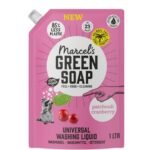 Marcel's Green Soap Wasmiddel Universeel - Patchouli & Cranberry Navulling 1000 ml.