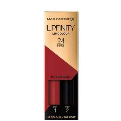 Max Factor Lipstick - Lipfinity 115 Confident