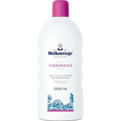 Melkmeisje Bad & Douche - Pioenroos 2000 ml.