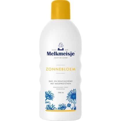Melkmeisje Bad & Douche - Zonnebloem 1000 ml.