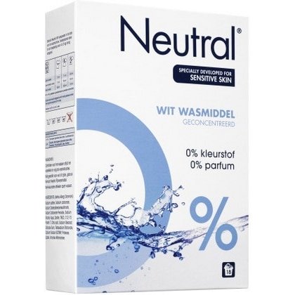 Neutral Waspoeder - Wit 1,188 kg. / 18 scoops