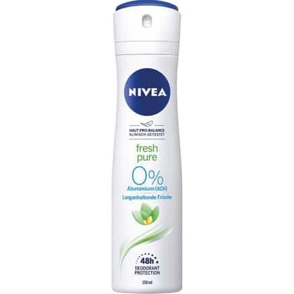 Nivea Deospray - Fresh Pure 0% 150 ml.