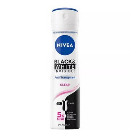 Nivea Deospray - Invisible Black & White Invisible 150 ml.
