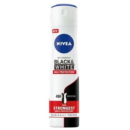Nivea Deospray - Invisible Black & White Max Protection 150 ml.
