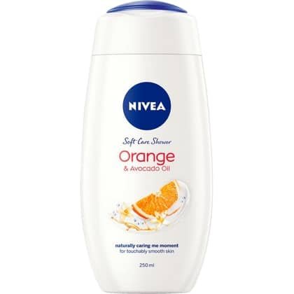 Nivea Douchegel - Care & Orange 250 ml.