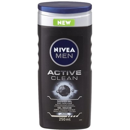 Nivea Douchegel Men - Active Clean 250 ml.