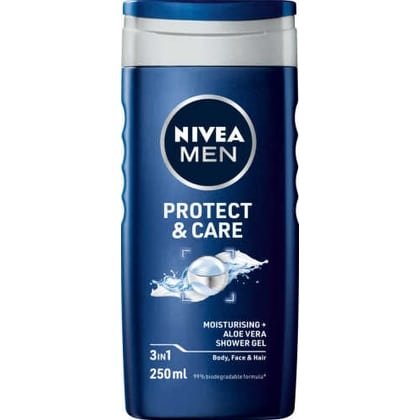 Nivea Douchegel Men - Protect & Care 250 ml.