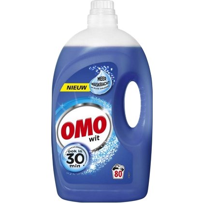 Omo Vloeibaar Wasmiddel - Wit 3750 ml / 75 scoop