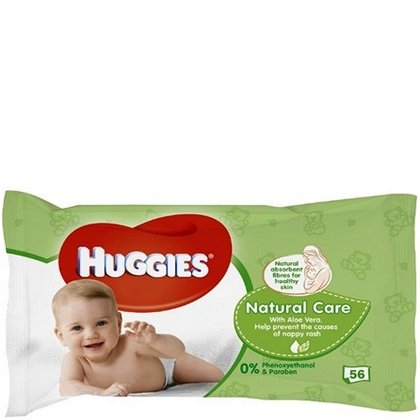 PALLETDEAL: Huggies Billendoekjes - Natural Care 56 stuks