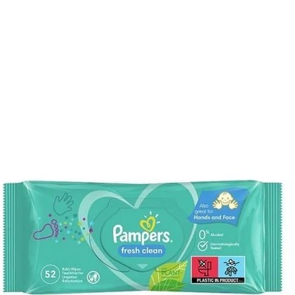 PALLETDEAL: Pampers Babydoekjes Fresh Clean 52 stuks