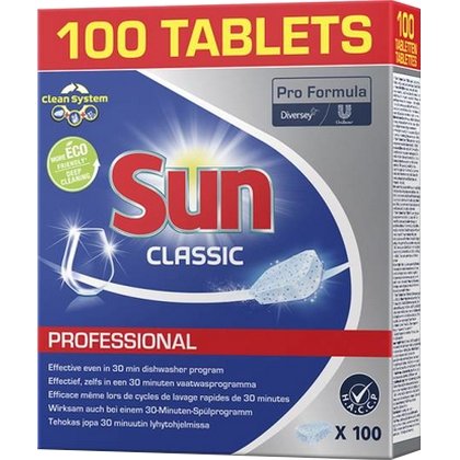 PALLETDEAL: Sun Vaatwastabletten - Classic - 100 stuks