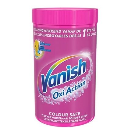 PALLETDEAL: Vanish Oxi Action Poeder - Kleur Safe Pink 1,5 kg.