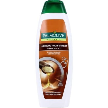 Palmolive Shampoo - 2 in 1 Luminous Nourishment Argan Oil 350 ml.