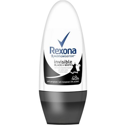 Rexona Deo Roll-on - Invisible Black & White 50 ml.