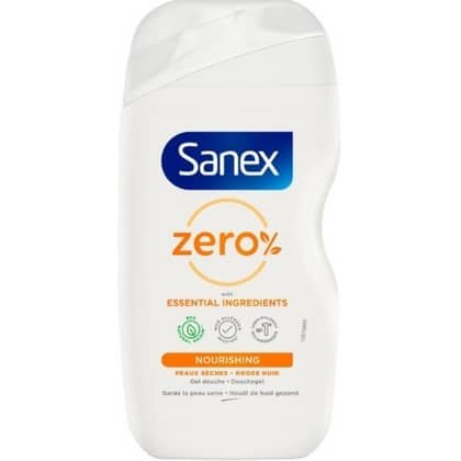 Sanex Douchegel - Zero % Droge Huid 400 ml.