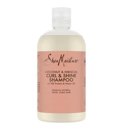 Shea Moisture Shampoo - Coconut & Hibiscus 384 ml.