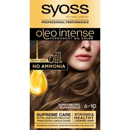 Syoss Haarverf Oleo Intense - 6-10 Donker Blond
